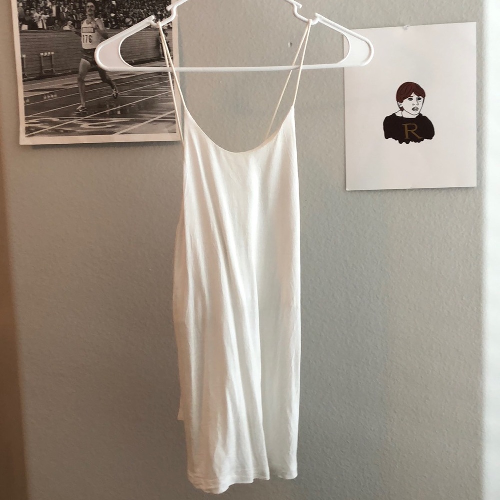 Cute White Tank Top